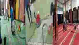 Pembersih karpet masjid 